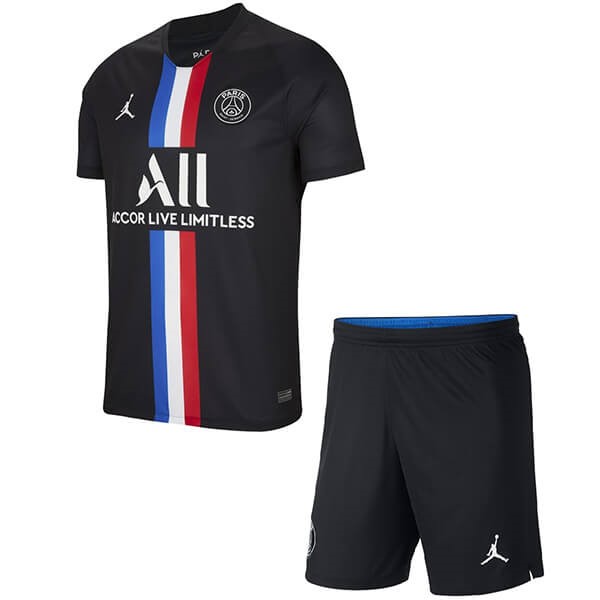 JORDAN Trikot Paris Saint Germain 4ª Kinder 2019-20 Schwarz Fussballtrikots Günstig